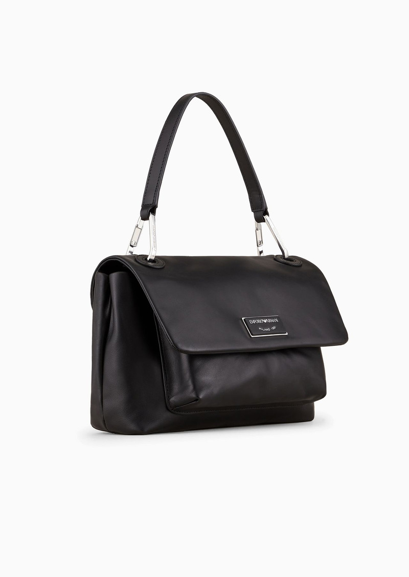EMPORIO ARMANI MyEA Bag ecological-leather handbag with flap outlook
