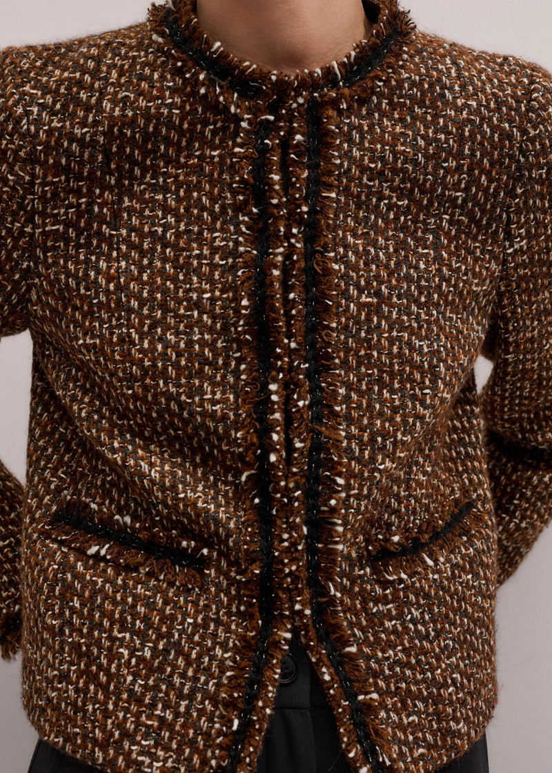 ME+EM Fringed Slim Jacket outlook