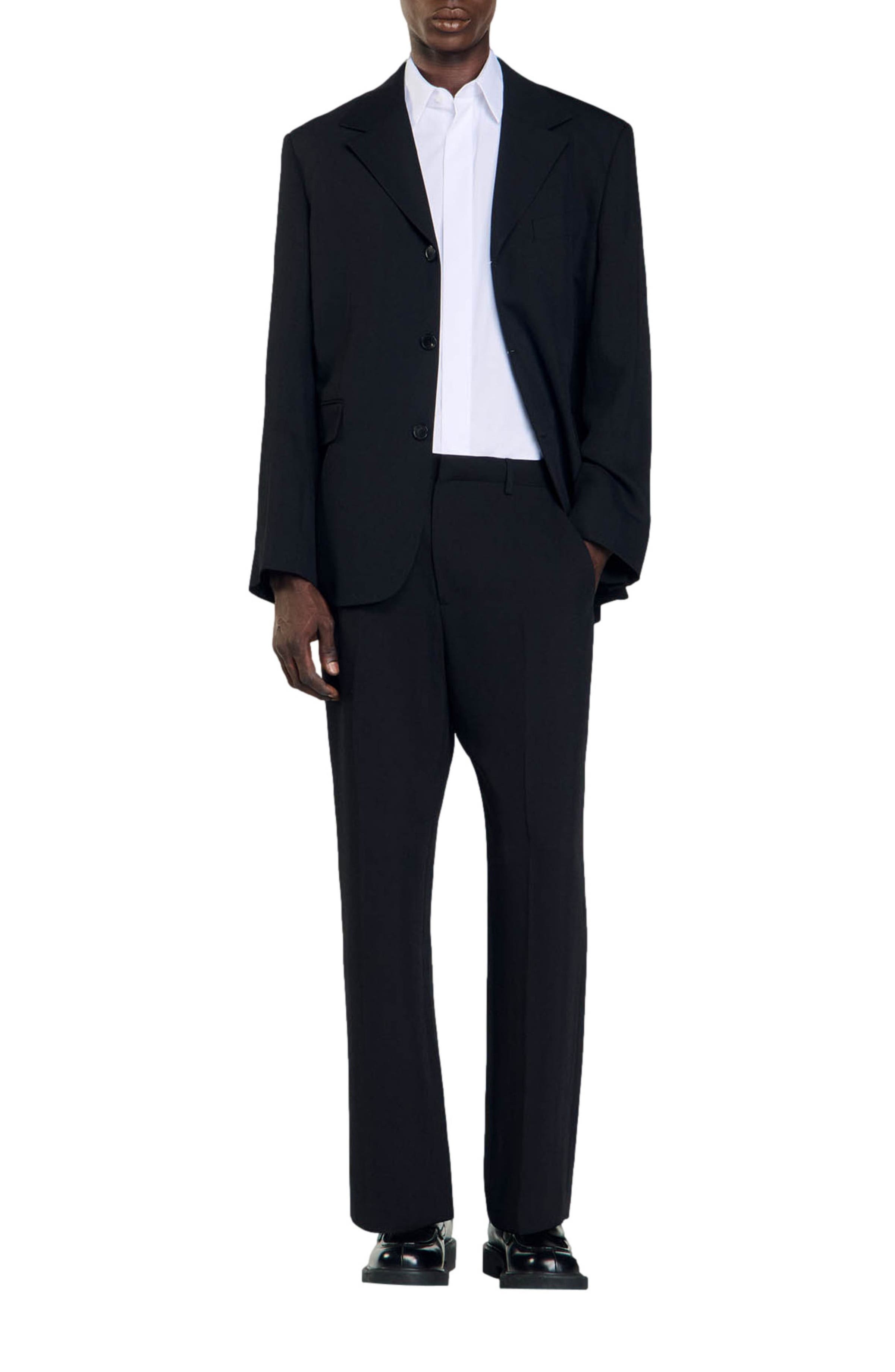 SANDRO Cotton shirt in White at Nordstrom - 5