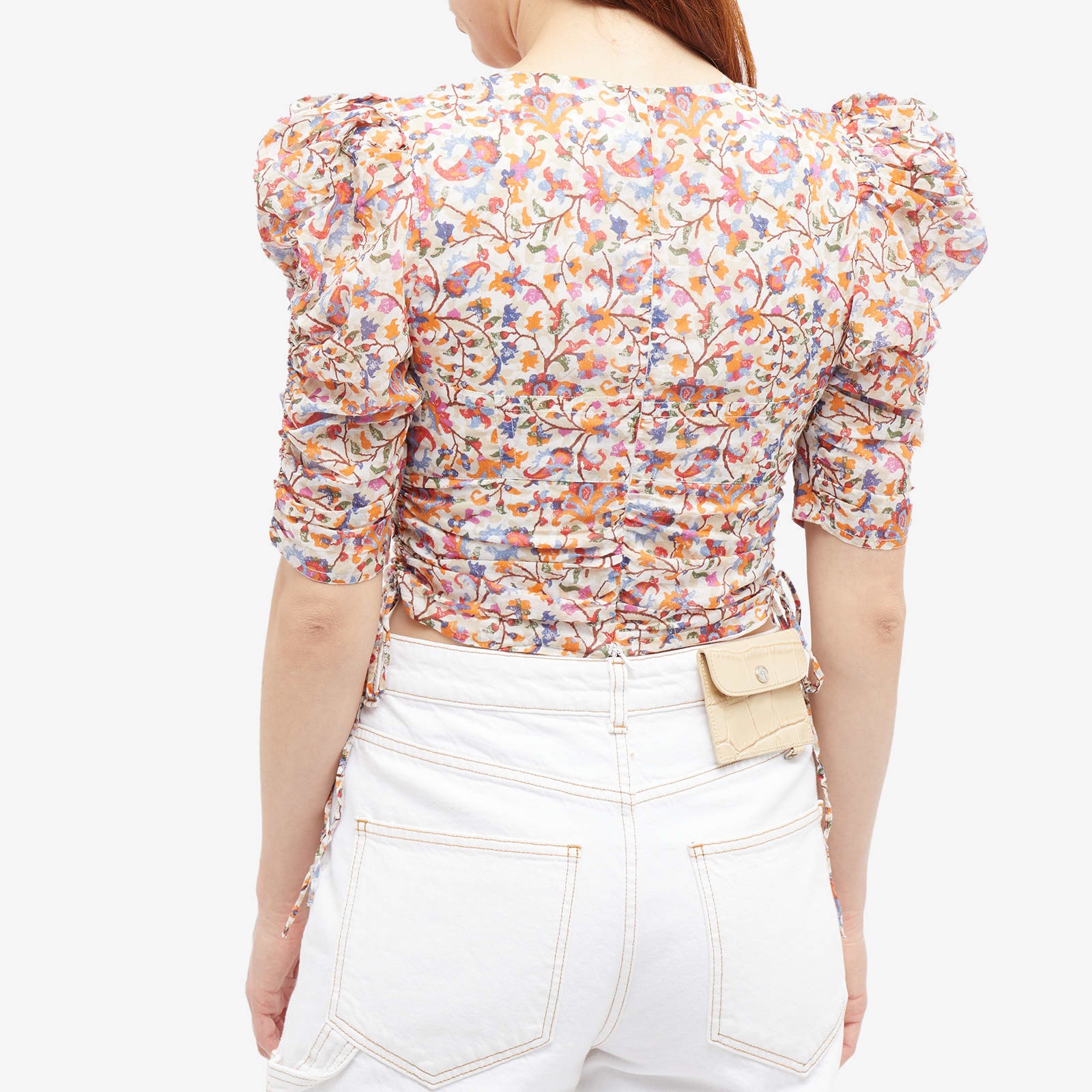 Isabel Marant Étoile Galaor Print Crop Top - 3