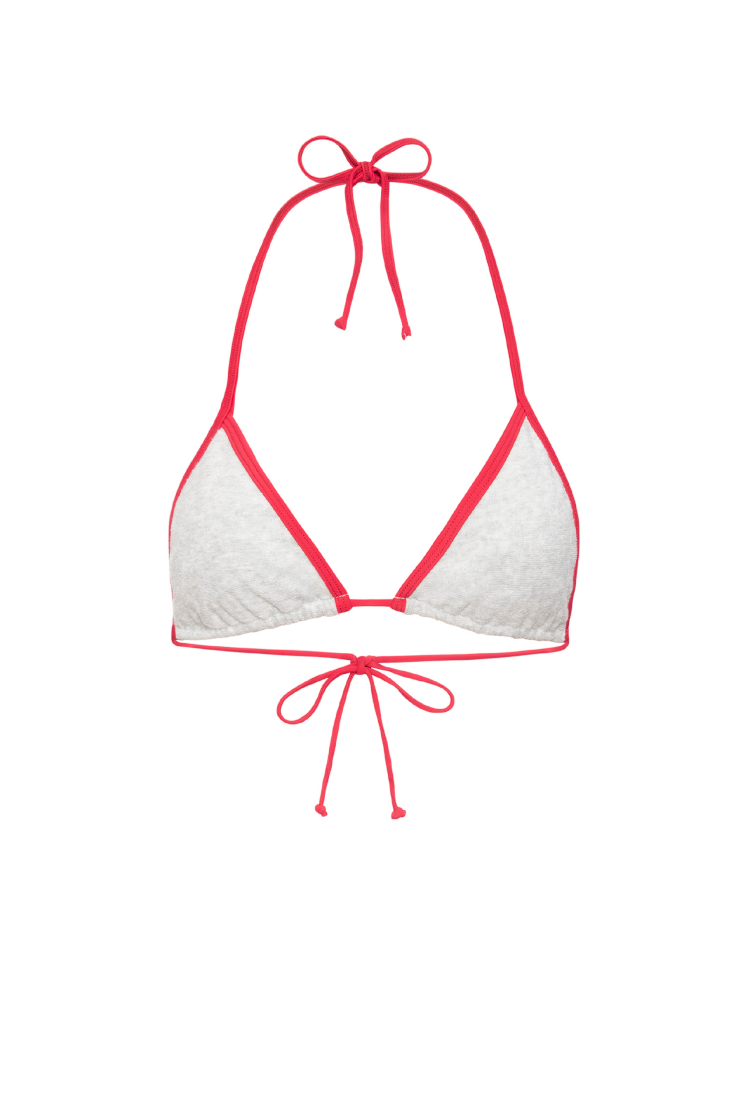 KAUAI BIKINI TOP - HEATHER GREY - 2