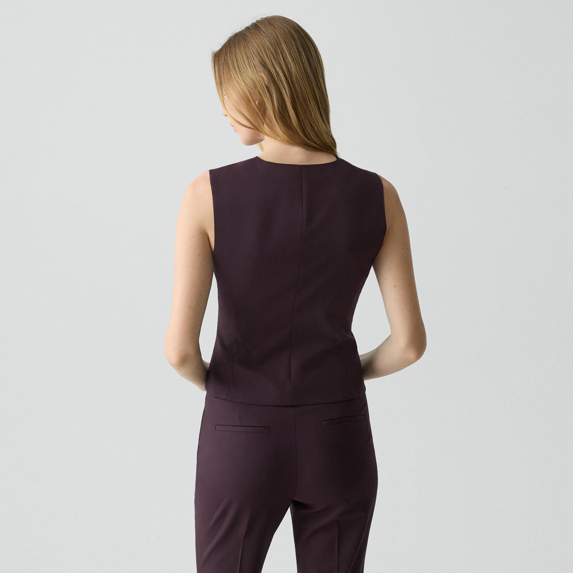 Wrap Vest in Good Wool - 4
