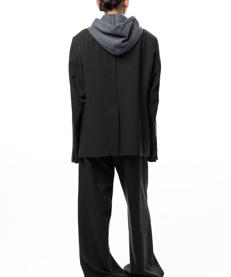 Triple Layered Houndstooth Jacket 14