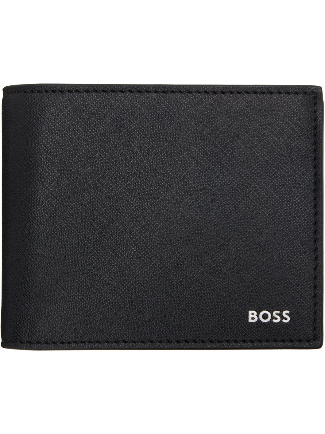 Black Saffiano Trifold Wallet - 1