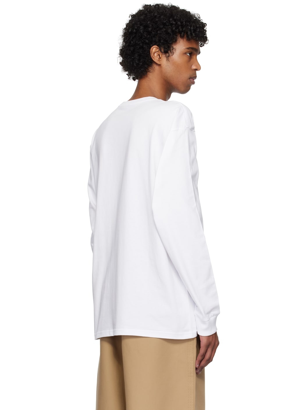 White Chase Long Sleeve T-shirt - 3