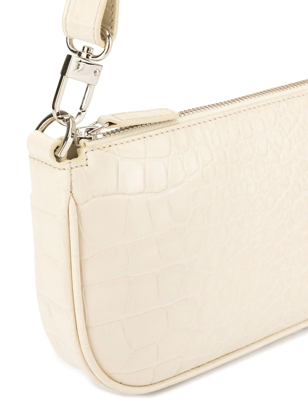 Rachel croco-effect shoulder bag - 4