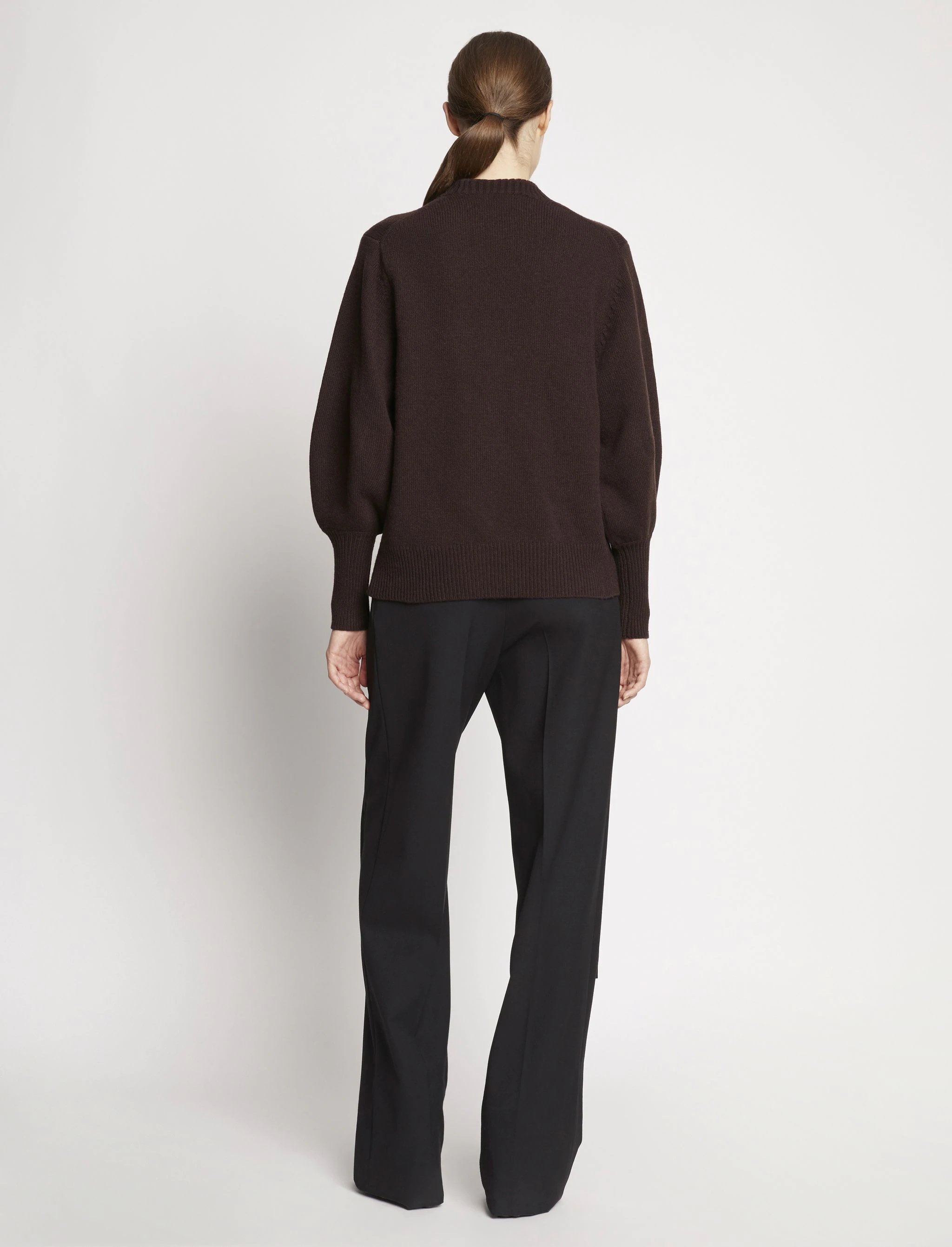 Eco Cashmere Balloon Sleeve Sweater - 5