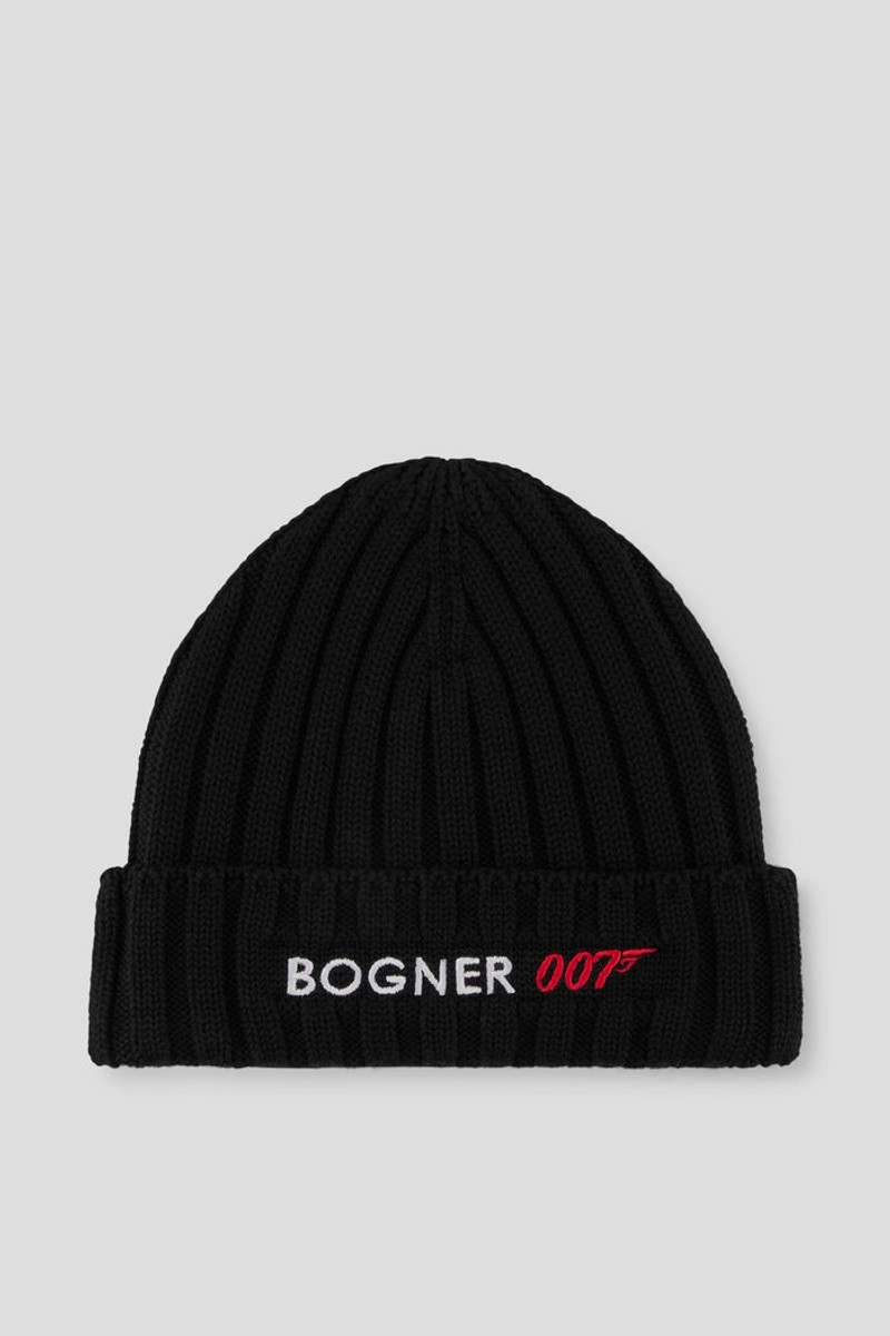Bosco Knitted hat in Black 1