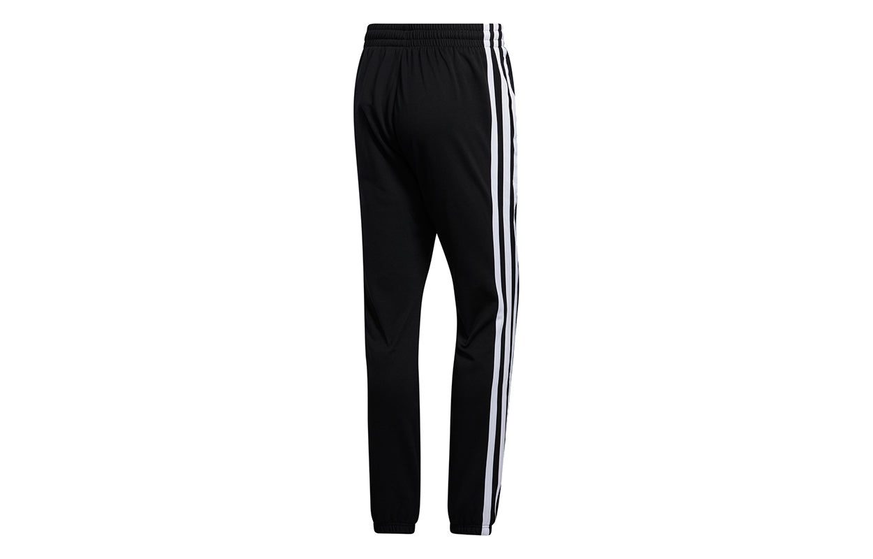 adidas Hrd Fleece Pant Basketball Sports Training Running Long Pants Black GI6672 - 2