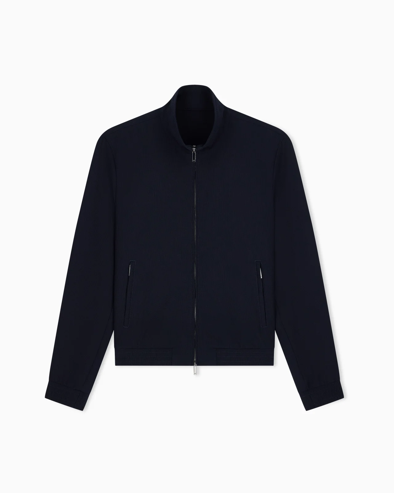 FULL-ZIP BLOUSON IN 3D CREPE JERSEY SIGNATURE CAPSULE - 1