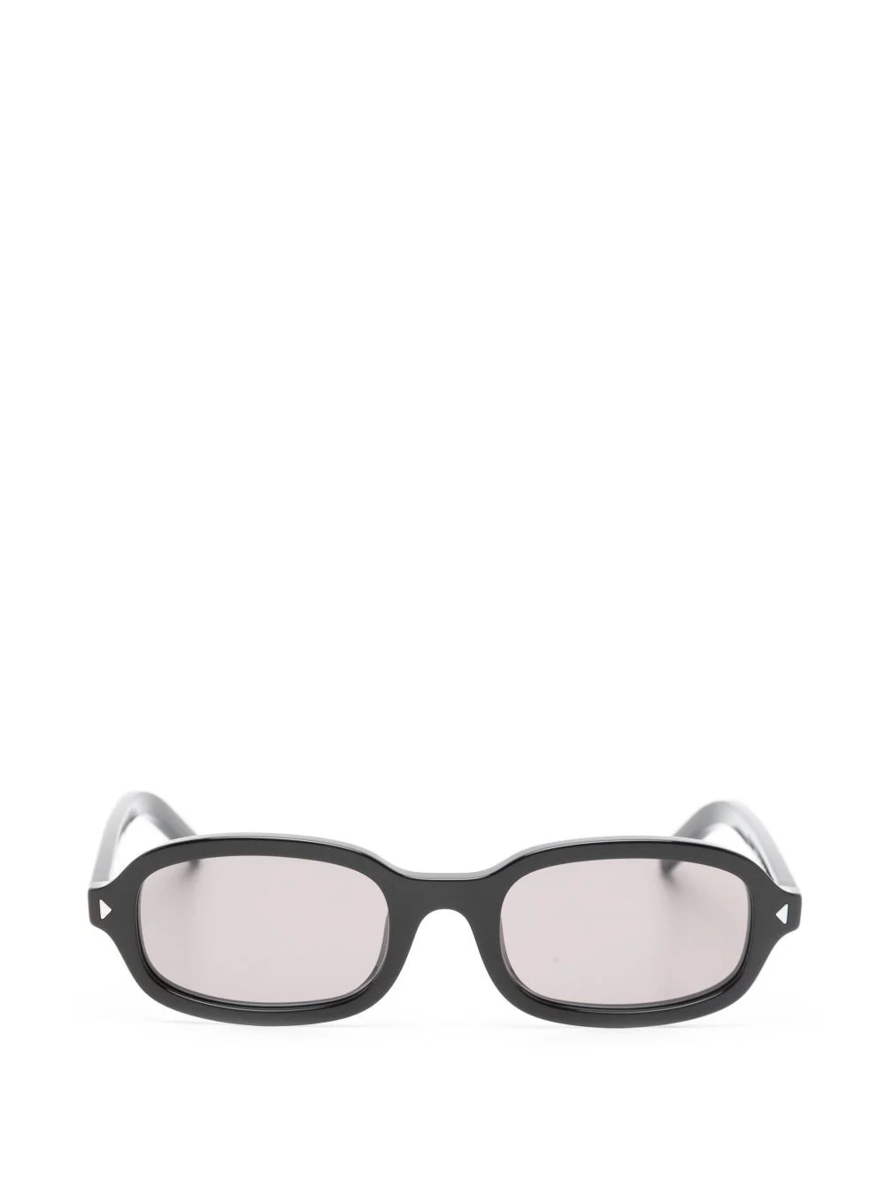 oval-frame sunglasses - 1