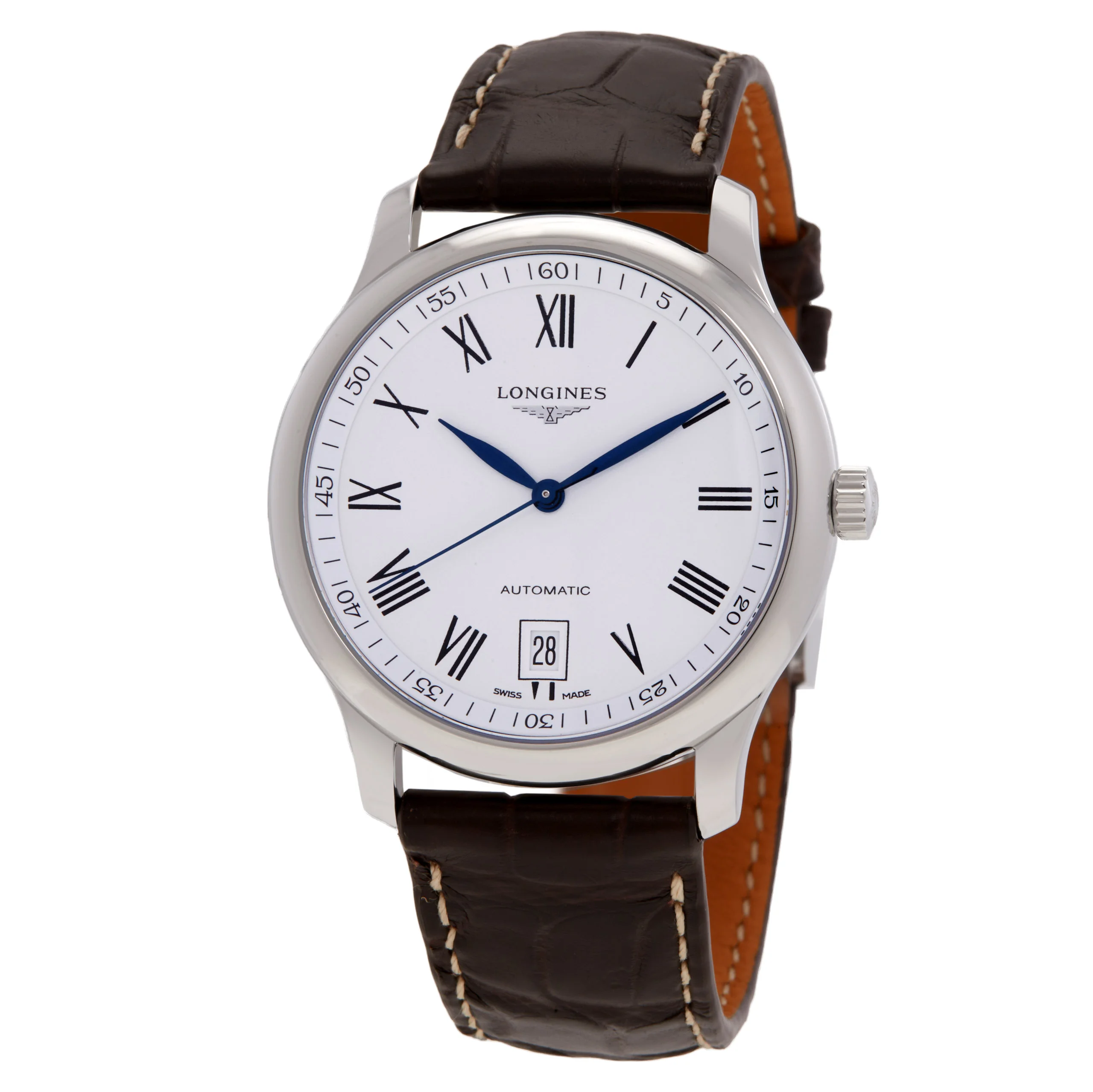 Longines Master Automatic White Dial Men's Watch L2.628.4.11.3 - 1