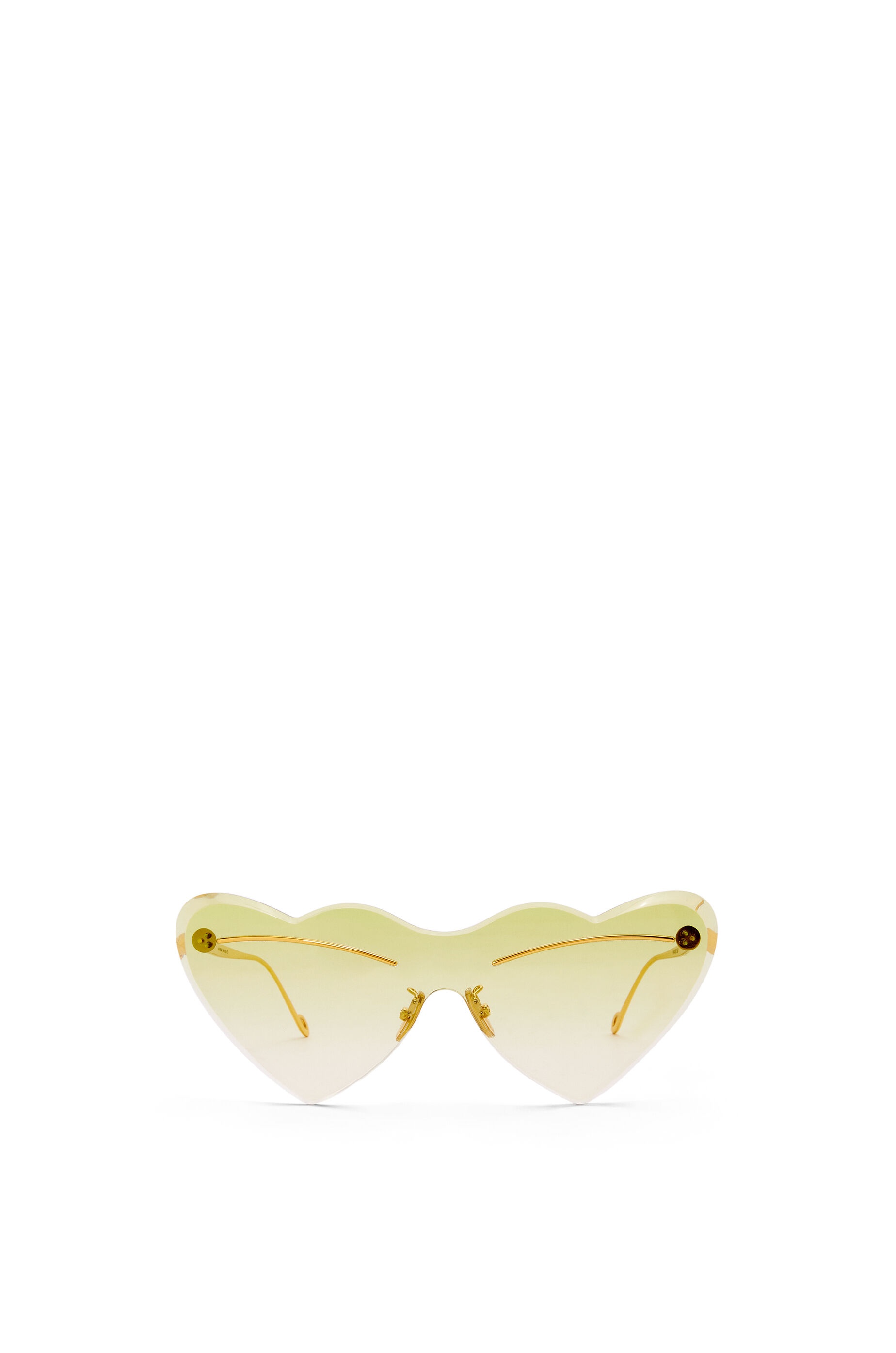 Heart sunglasses in metal - 1