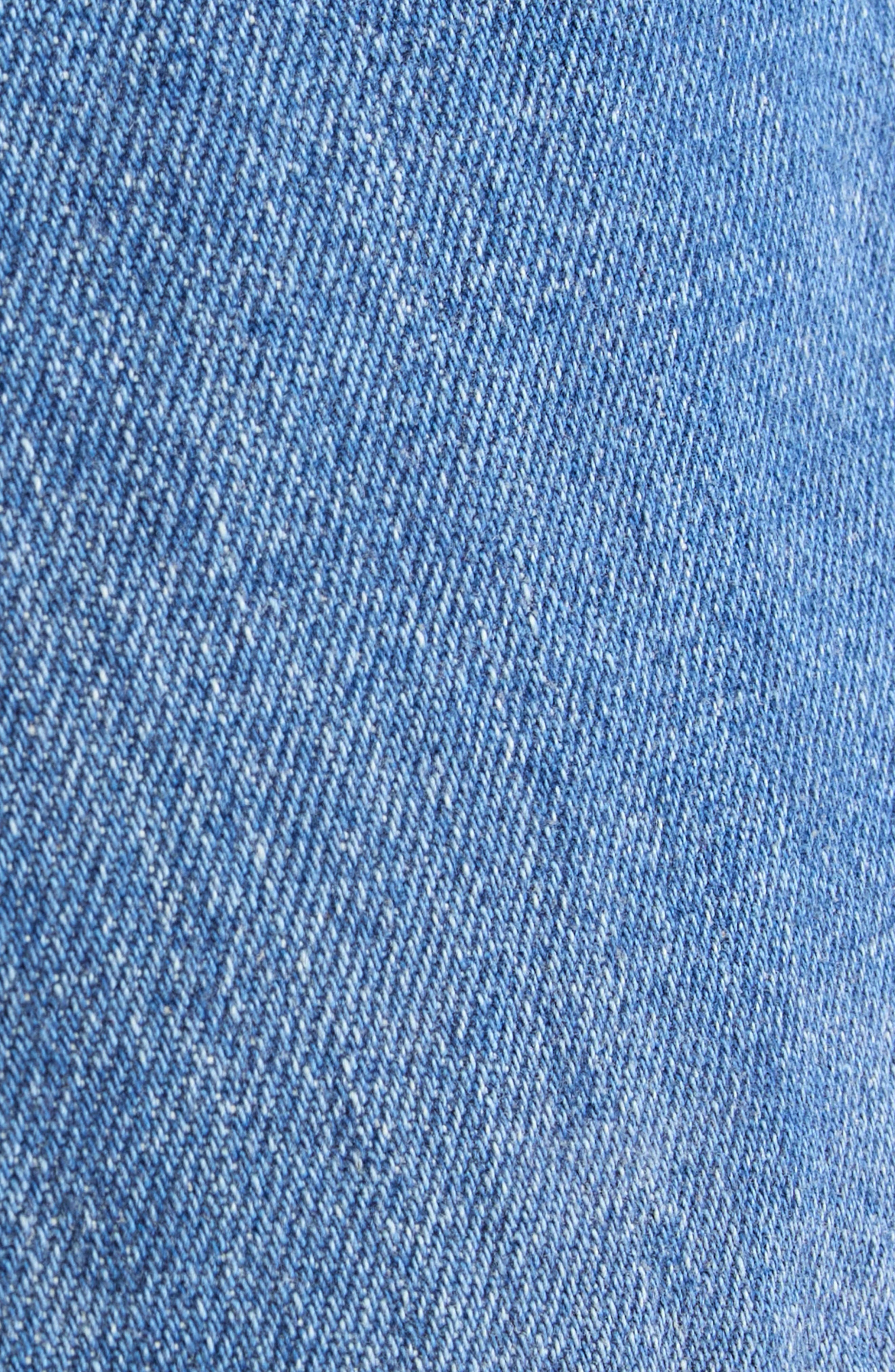 Chloé High Waist Wide Leg Jeans in Night Blue at Nordstrom - 7