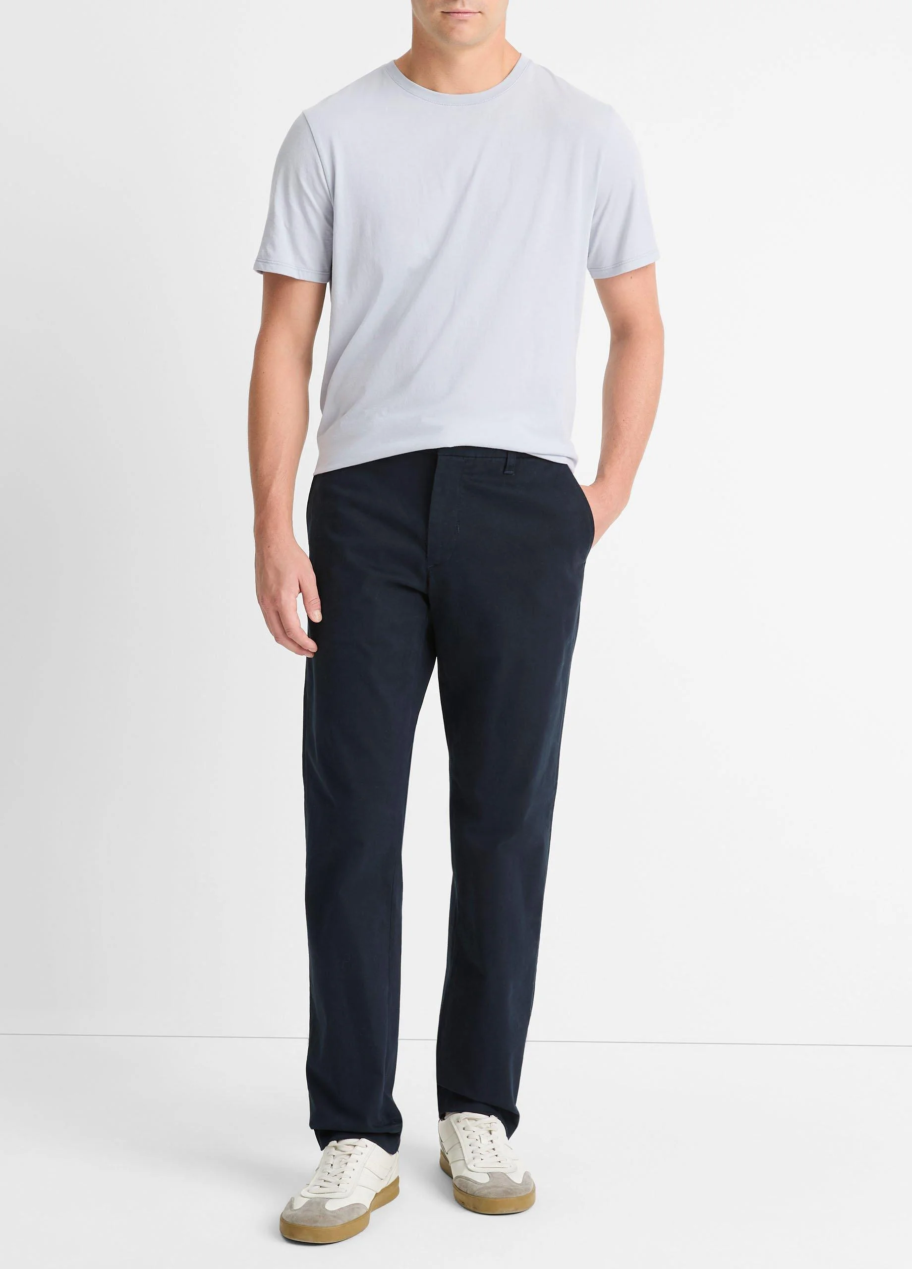 Dylan Slim Cotton Chino Pant - 1