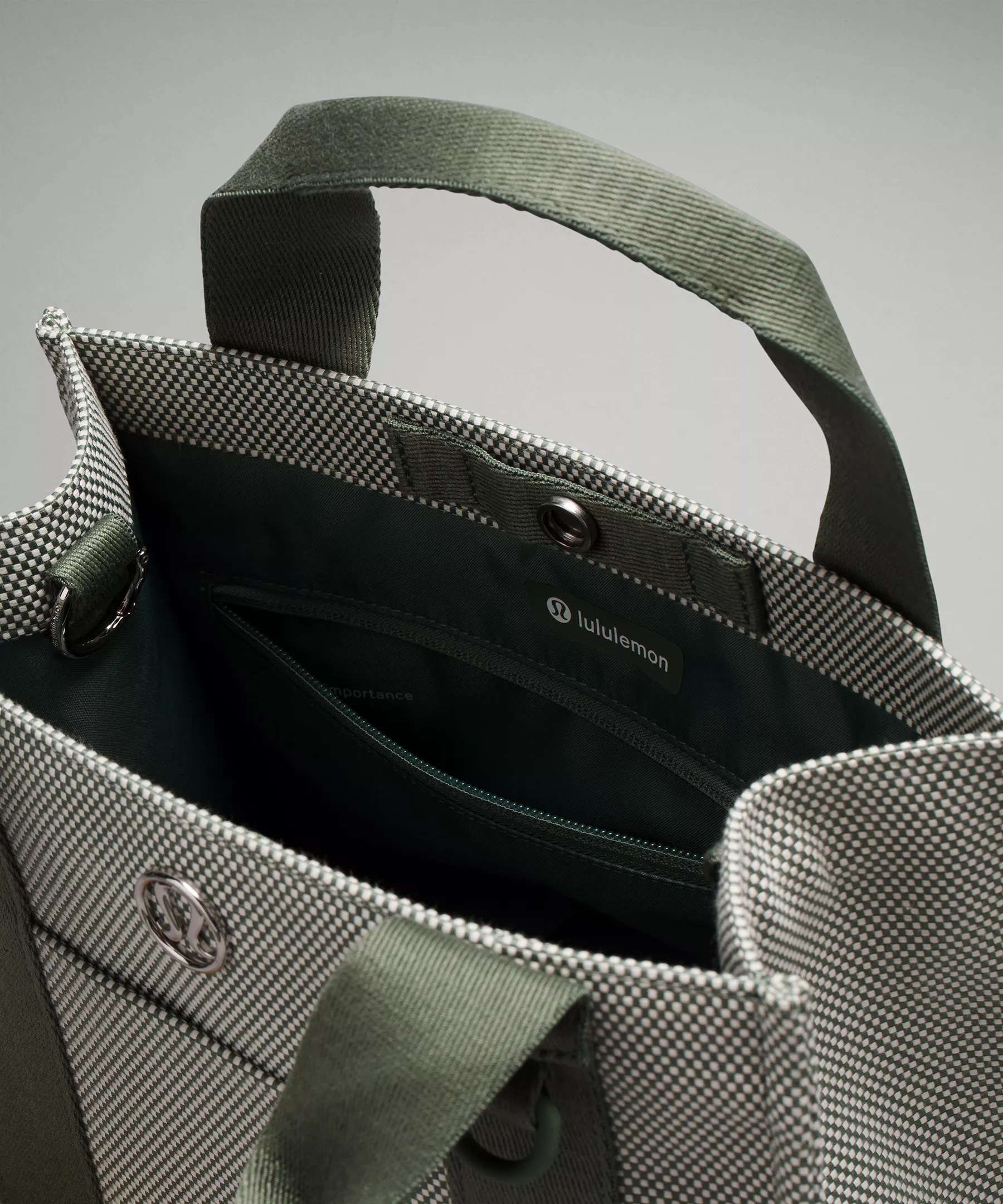 Two-Tone Canvas Tote Bag *Mini 4.5L - 4