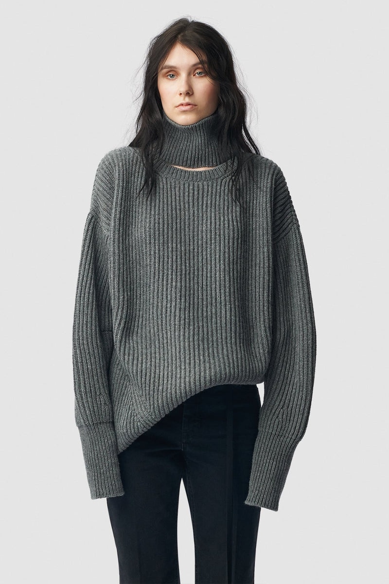 Ulla High Neck Oversize Jumper - 1