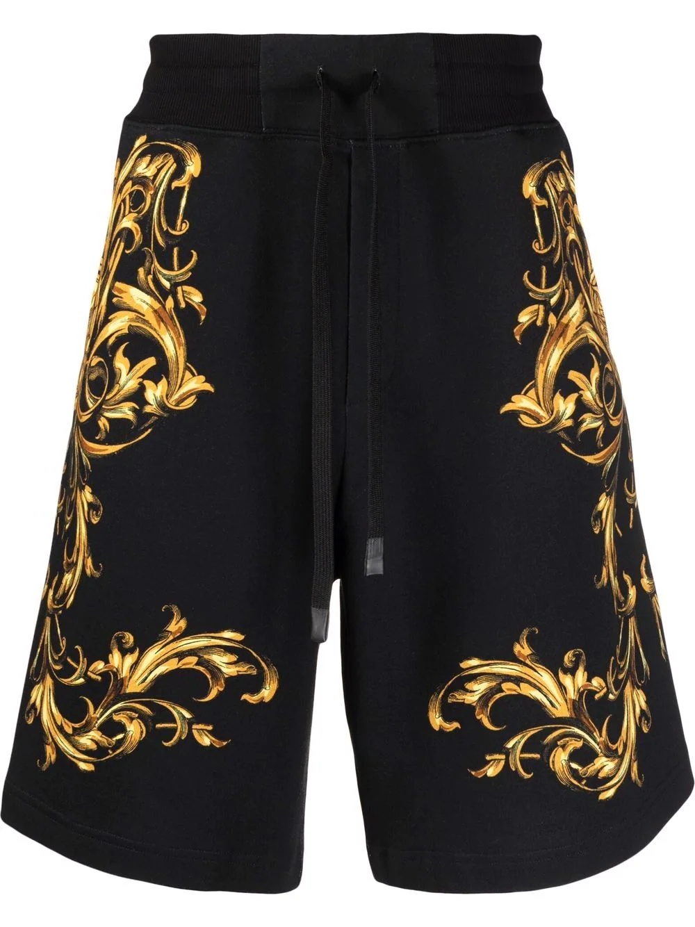 baroque pattern-print shorts - 1