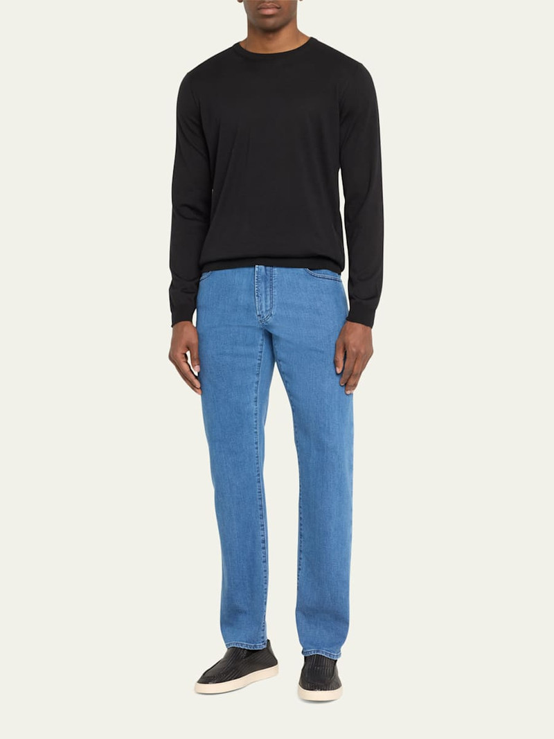 GIORGIO ARMANI Men's Straight-Leg Jeans outlook