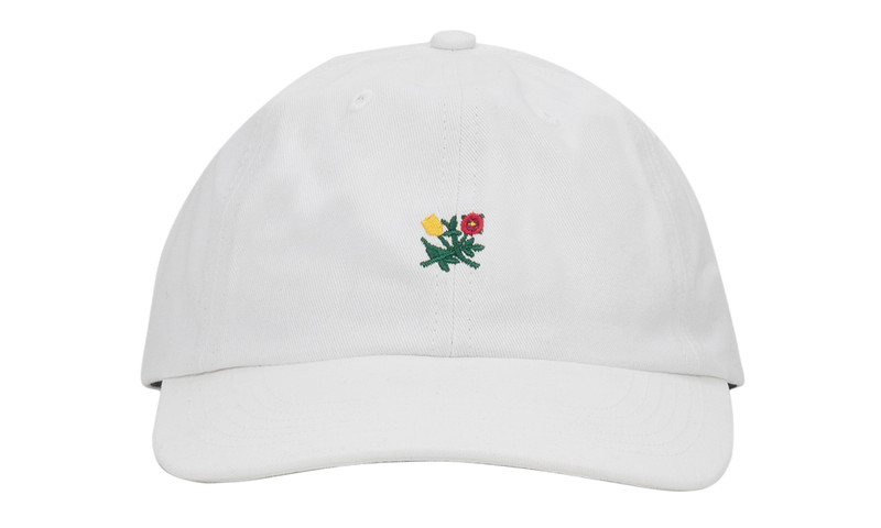 Brushed Crest Hat "White" NOSAH003 WHITE 1