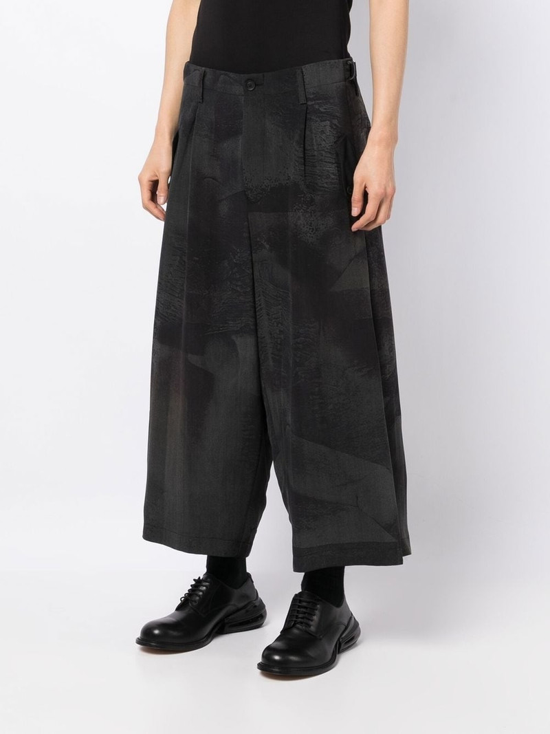 cropped wide-leg trousers 3