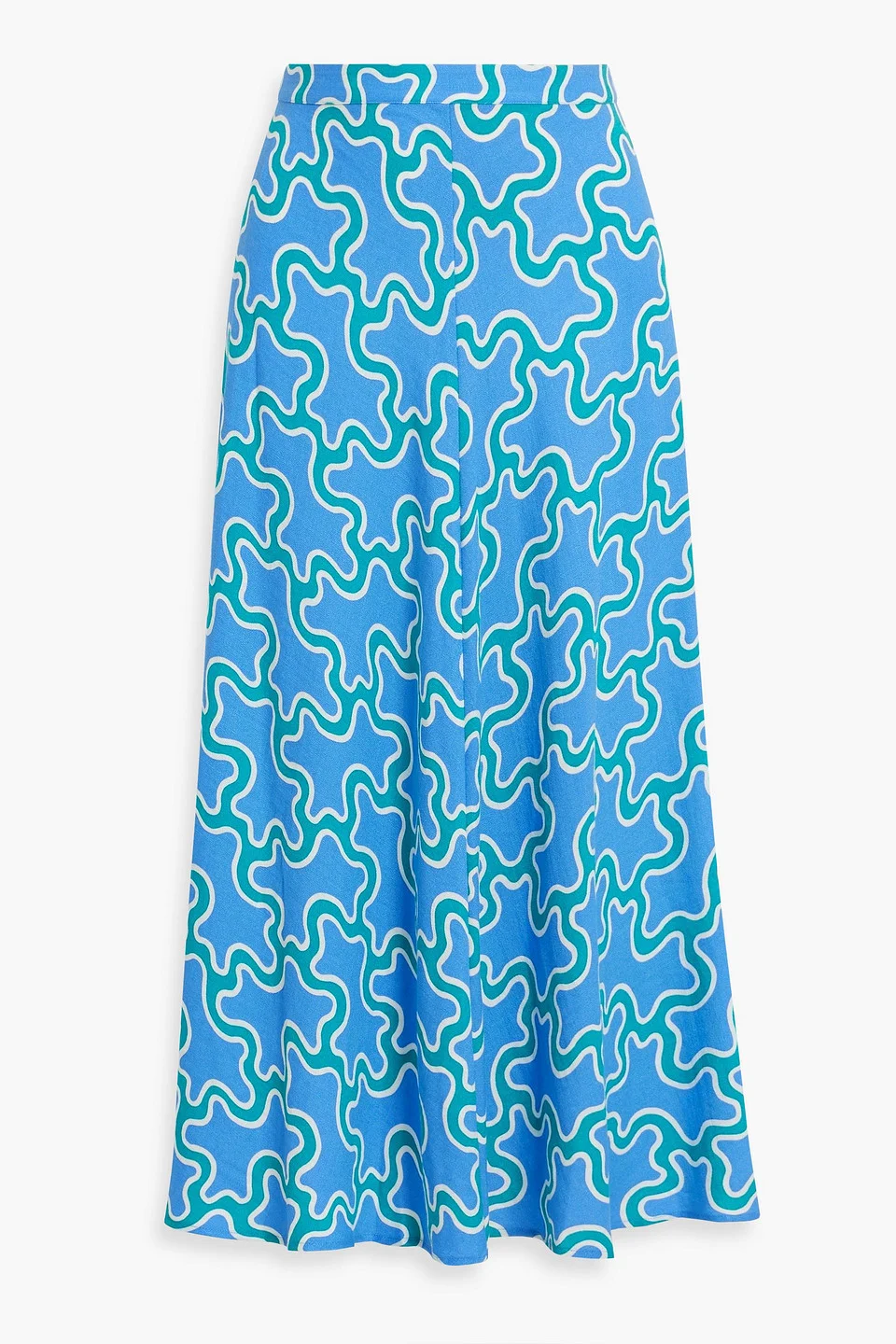 Florencia printed woven midi skirt - 1