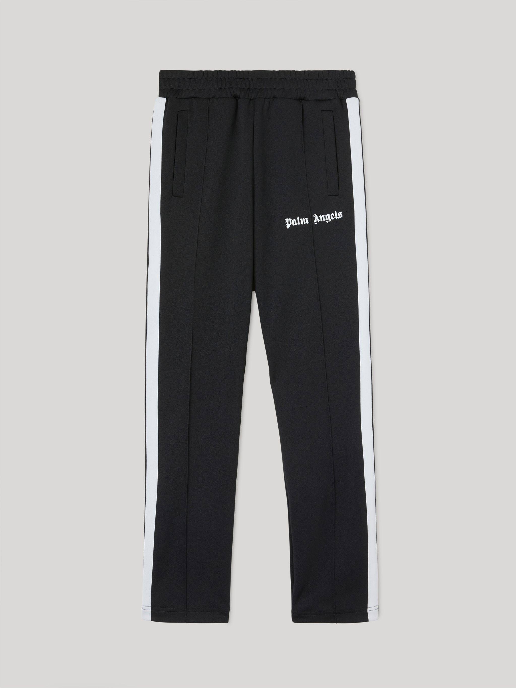 BLACK TRACK PANTS - 1