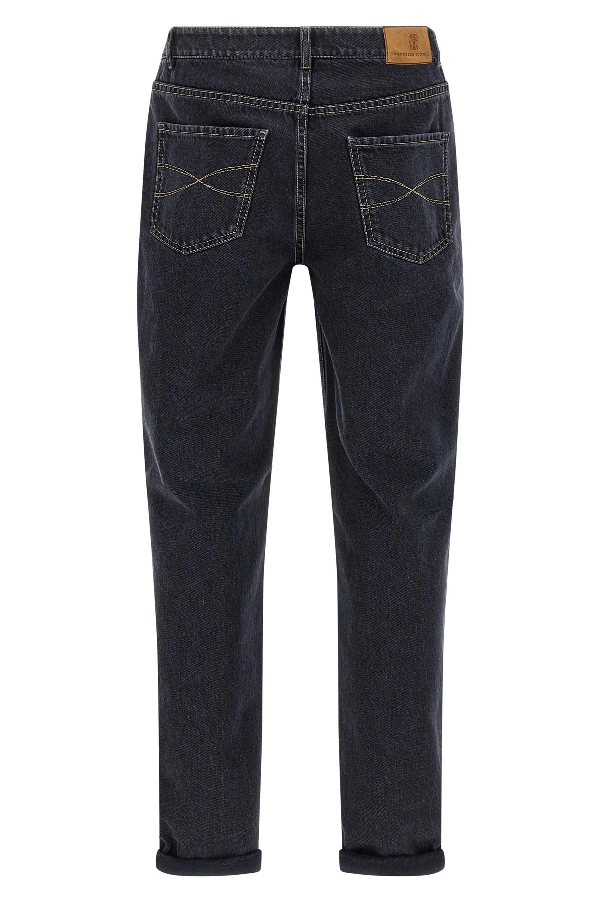 Garment-dyed jeans - 2
