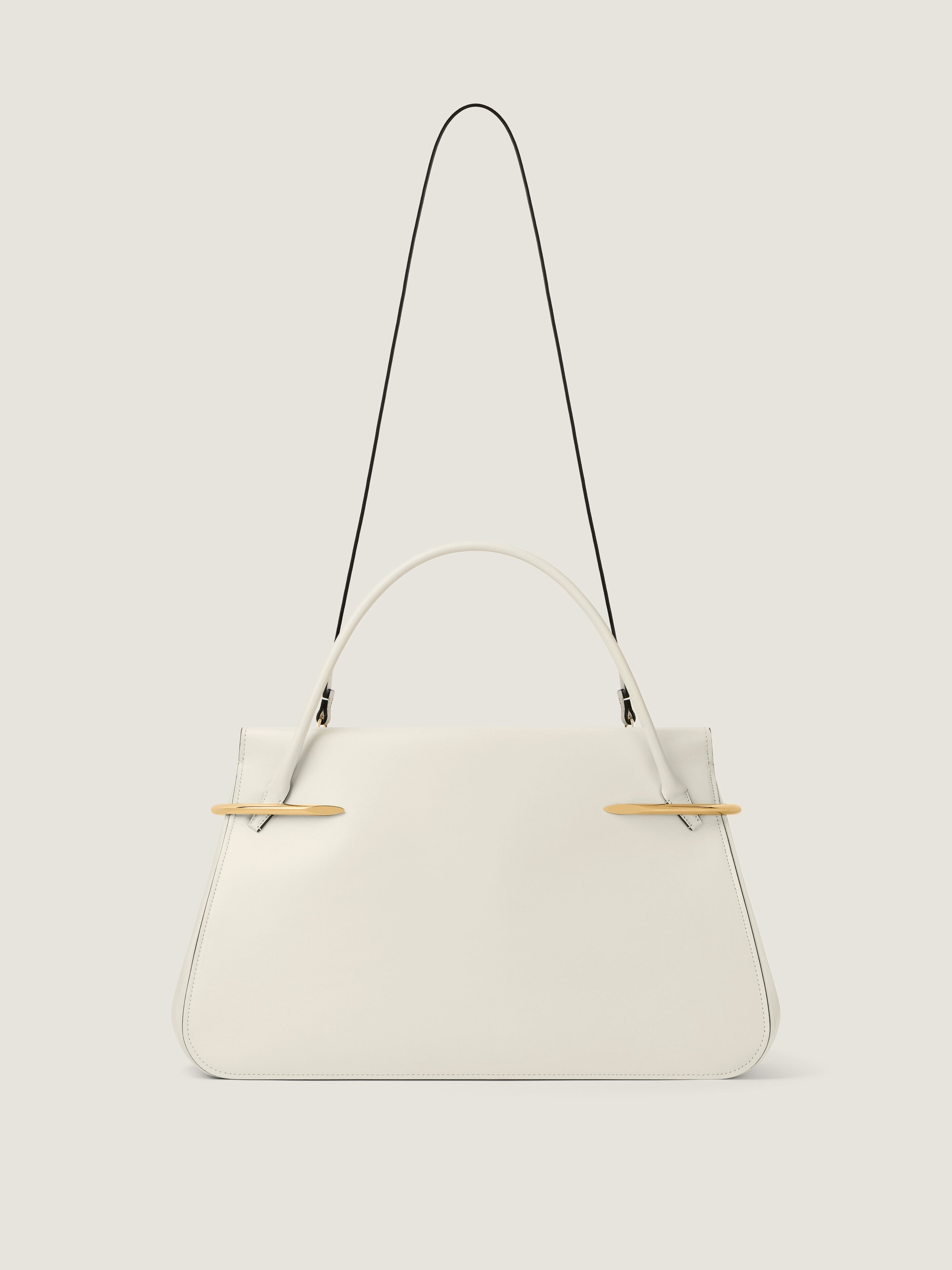 LARGE PINCH BAG IN LEATHER - 4