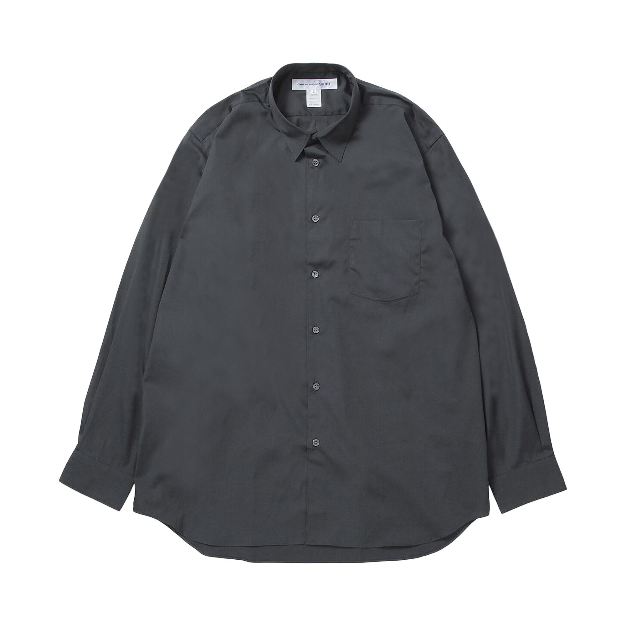 Comme des Garçons SHIRT Long-Sleeve Shirt 'Black' - 1