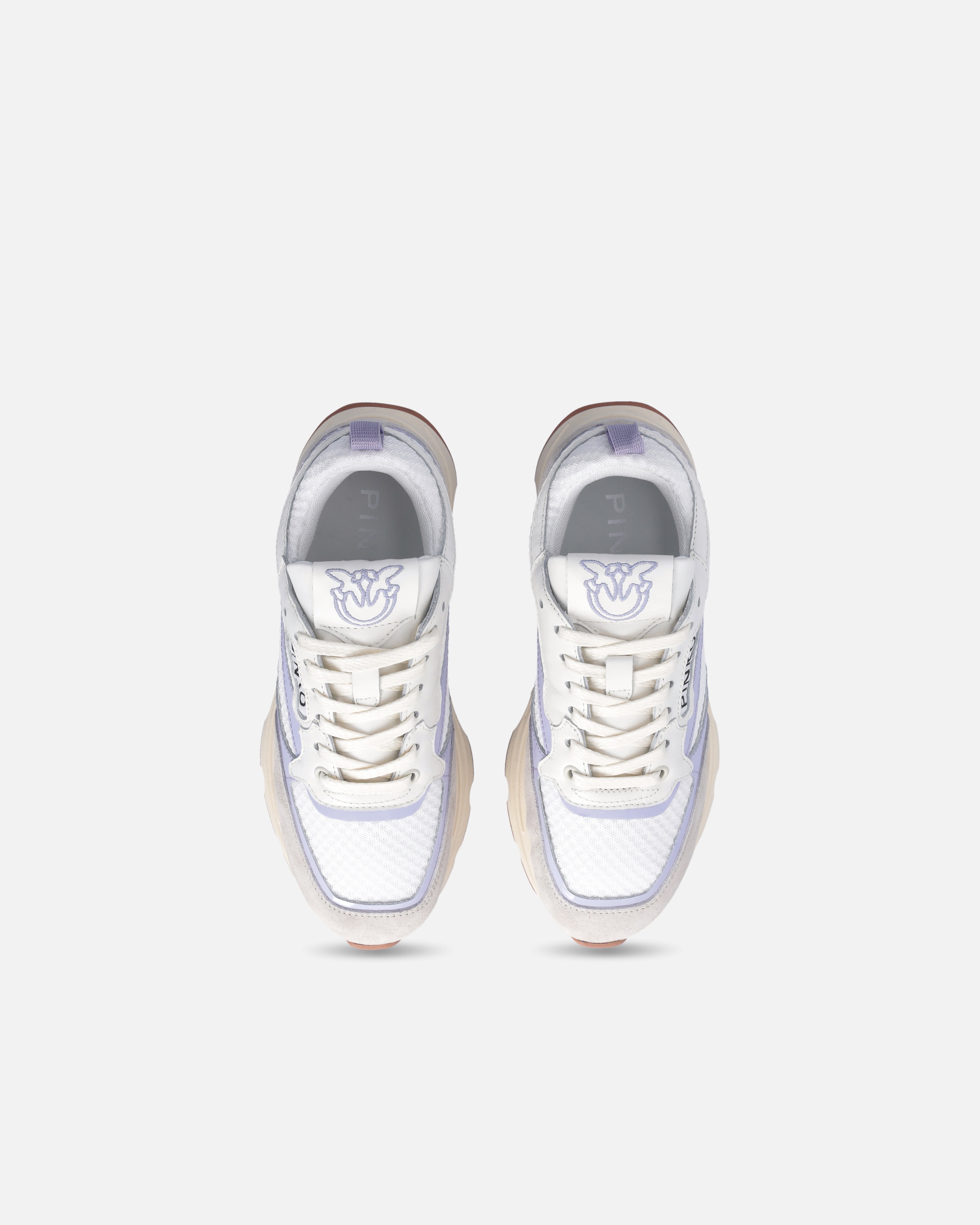 SNEAKERS WITH LOGO AND PATENT DETAILING - 9