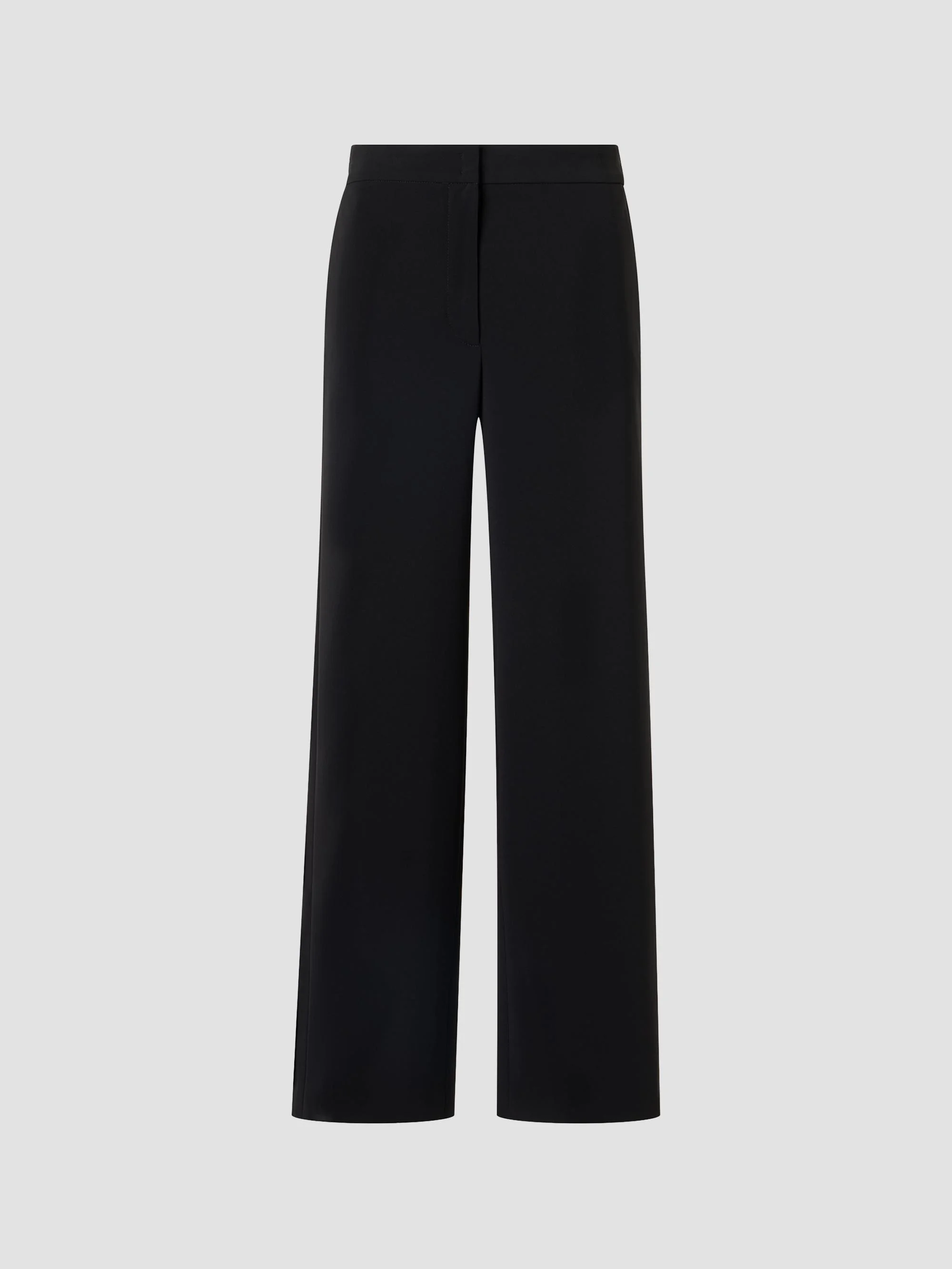 Women's Marlon Wide-Leg Crop Pants - Black - 1