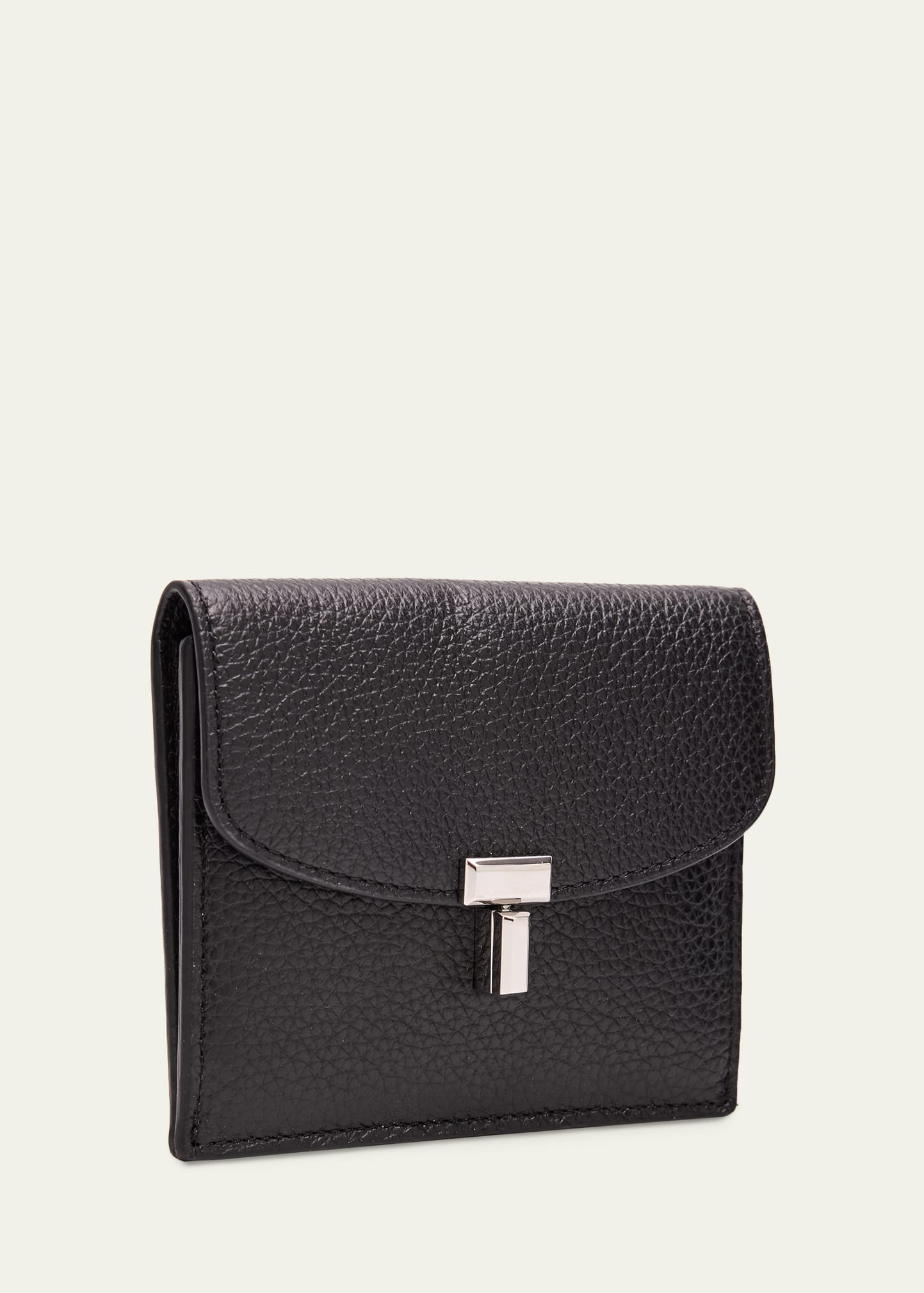 T-Lock Grained Leather Cardholder - 5