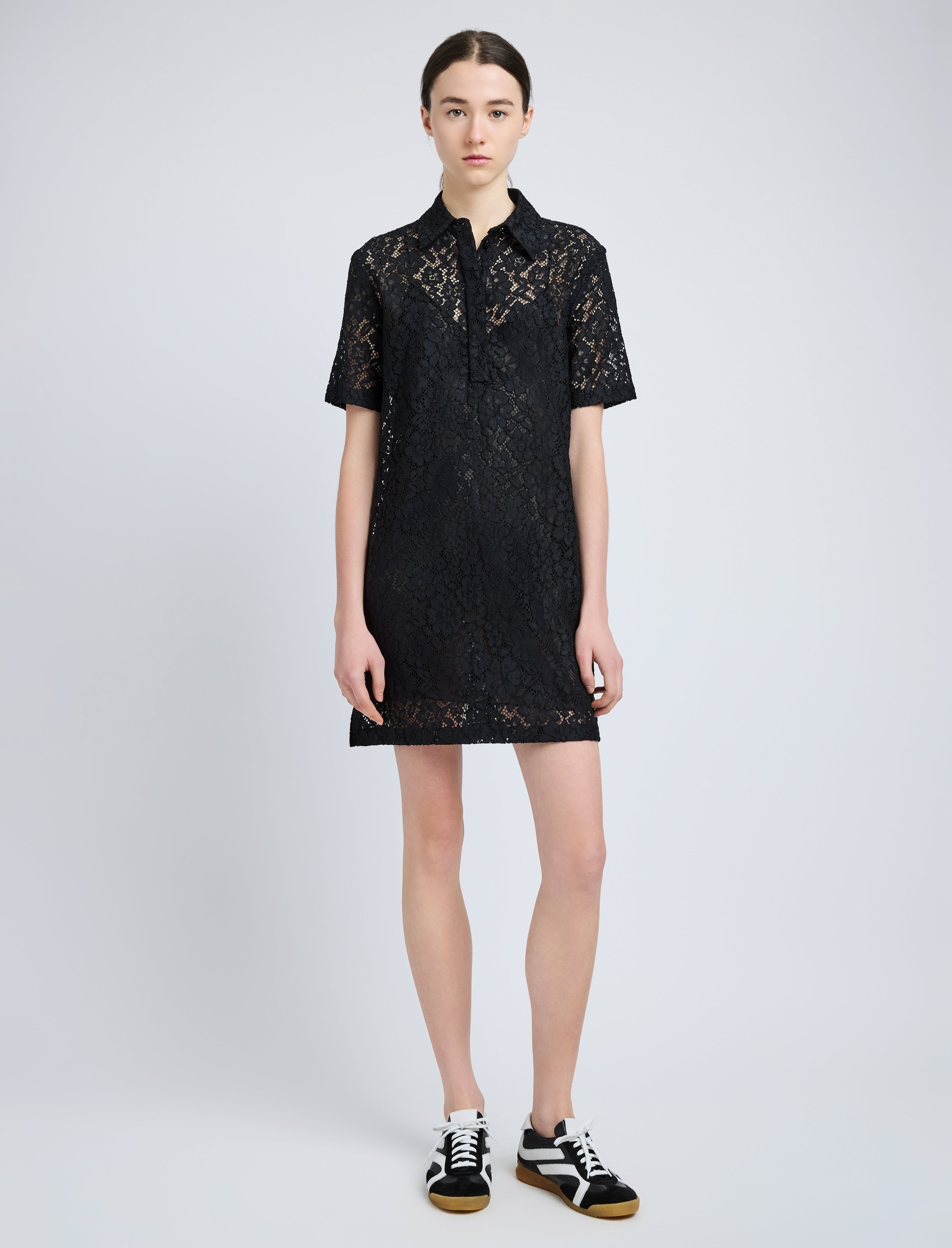 Rainer Dress in Stretch Lace - 2