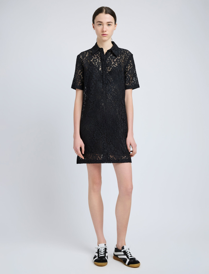 Proenza Schouler Rainer Dress in Stretch Lace outlook
