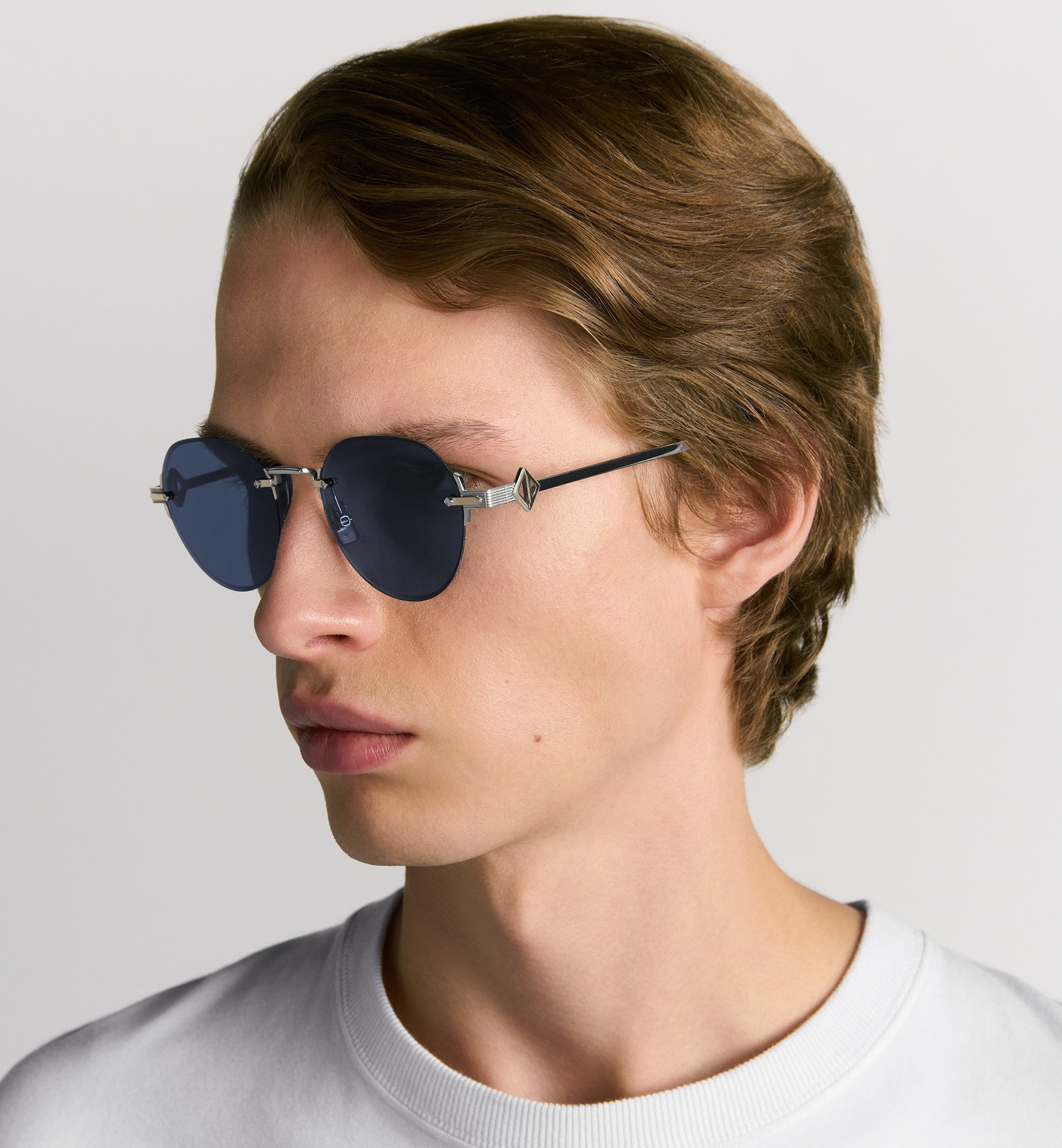 DIOR オハルフレムサンクラス CDDIAMONDR5U F2H0 Dior CD Diamond R5U | REVERSIBLE