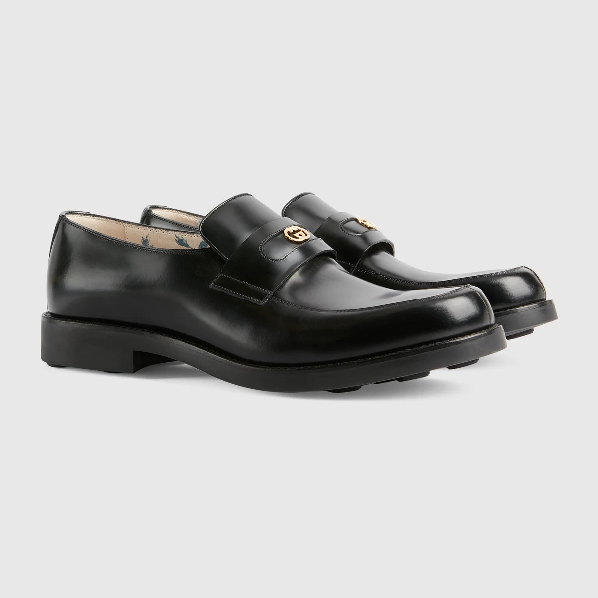 Men's loafer with Interlocking G - 2