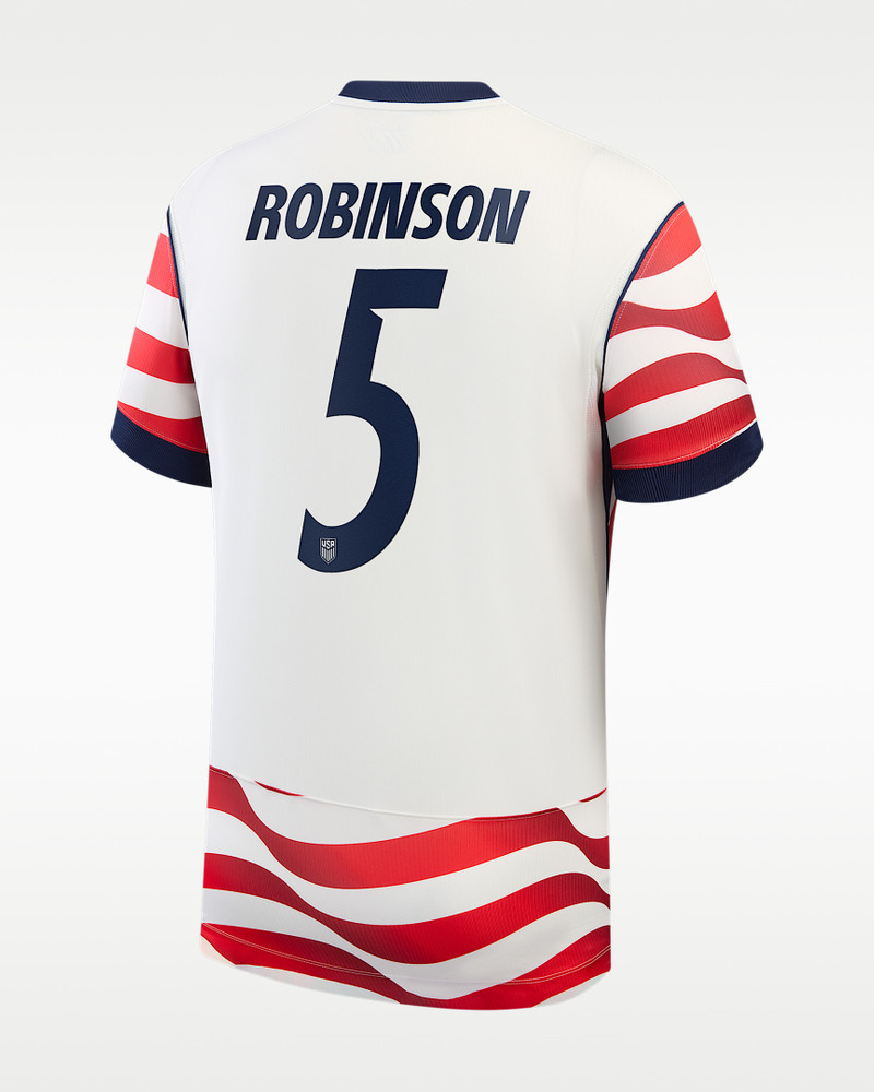 Antonee Robinson USMNT 2026 Stadium Home Men's Nike Dri-FIT Soccer Jersey 1