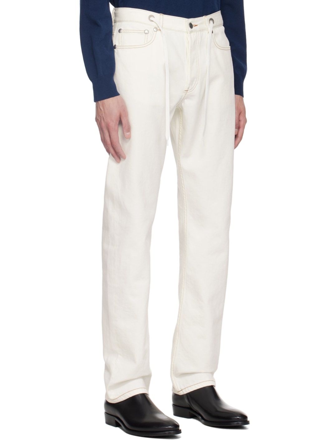 White Natacha Ramsay-Levi Edition Sureau Jeans - 2