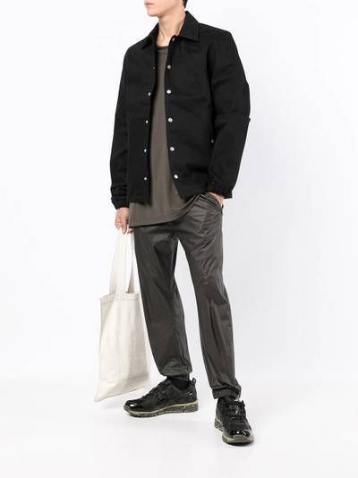 Rick Owens DRKSHDW press-stud cotton shirt jacket outlook