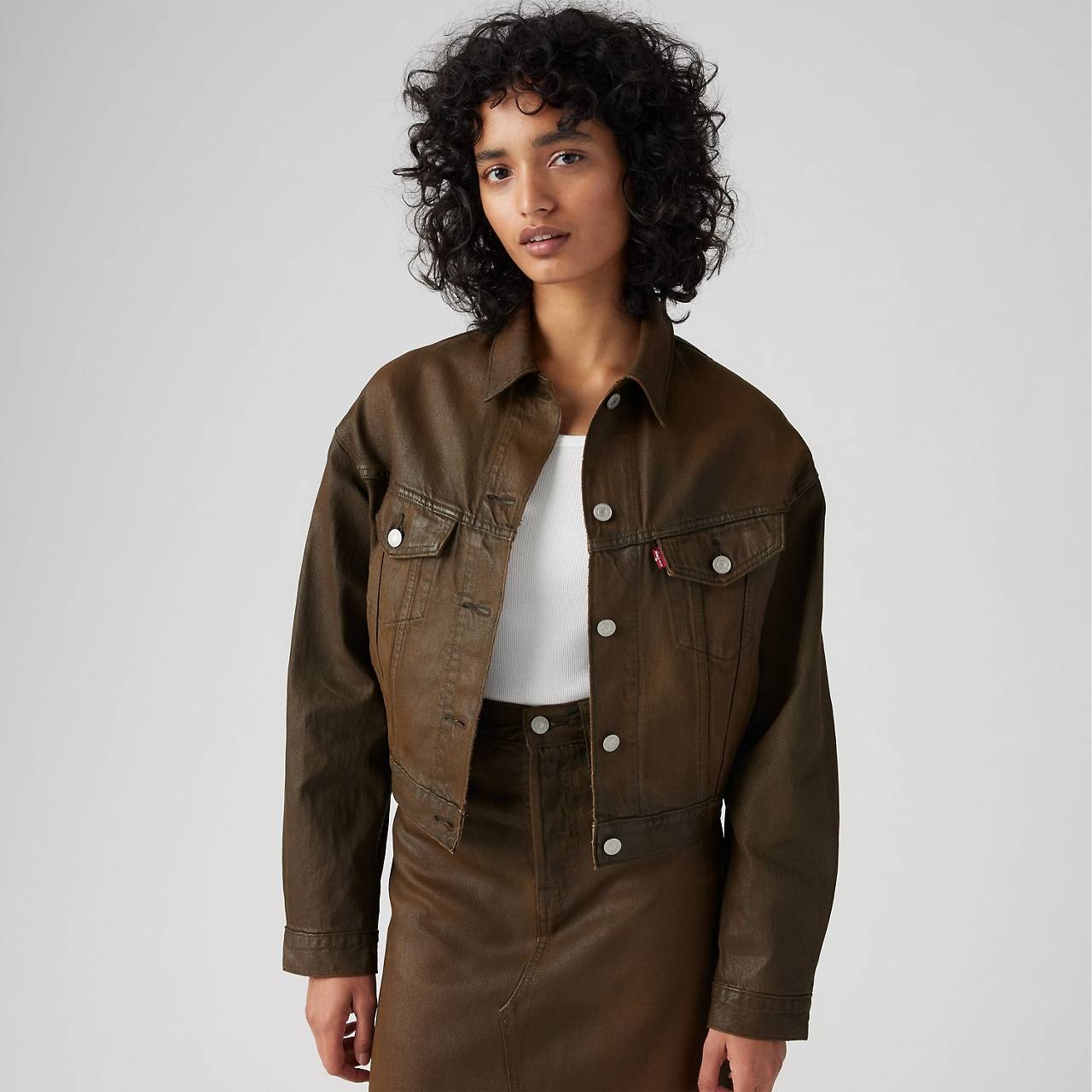 SHRUNKEN '90S TRUCKER JACKET - 3