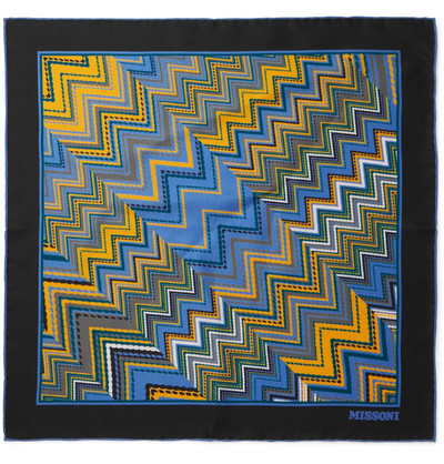 Missoni Printed Silk-Twill Pocket Square outlook