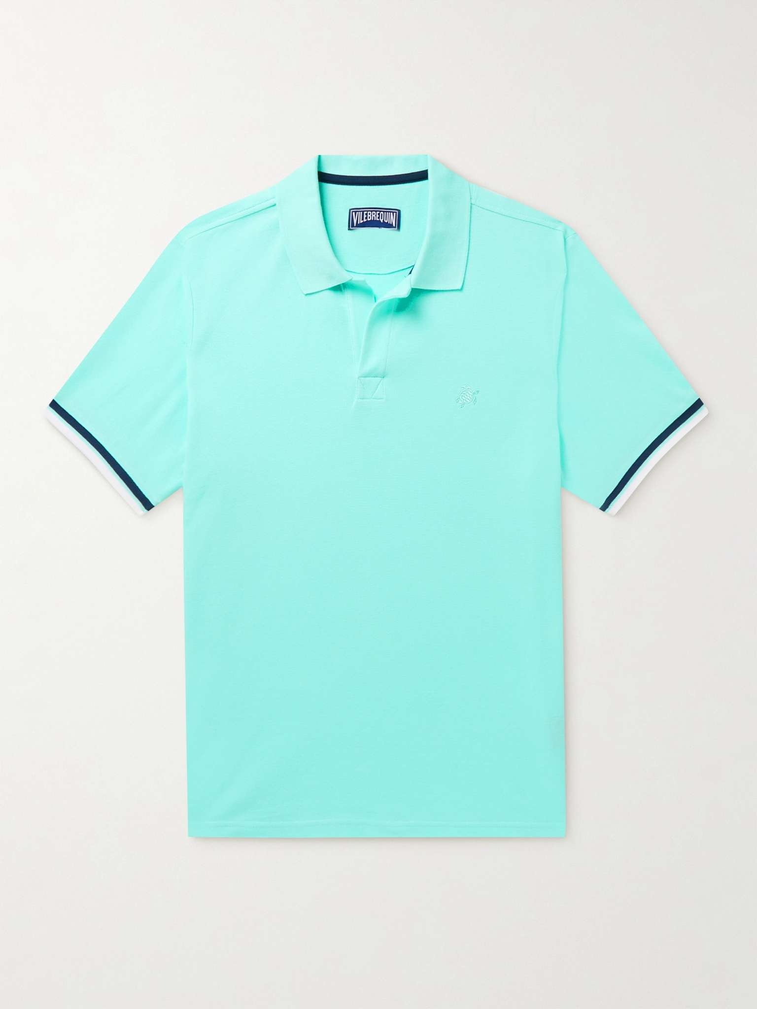 Palatin Slim-Fit Cotton-Piqué Polo Shirt - 1