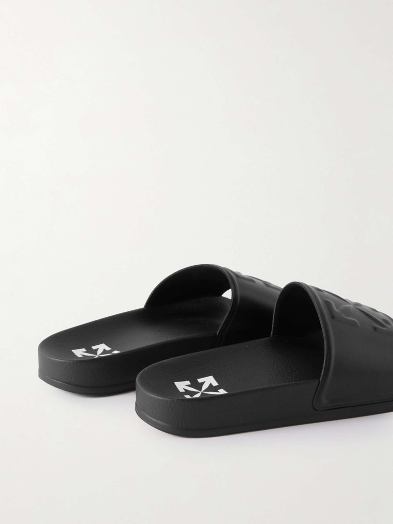 Logo-Print Rubber Slides 5