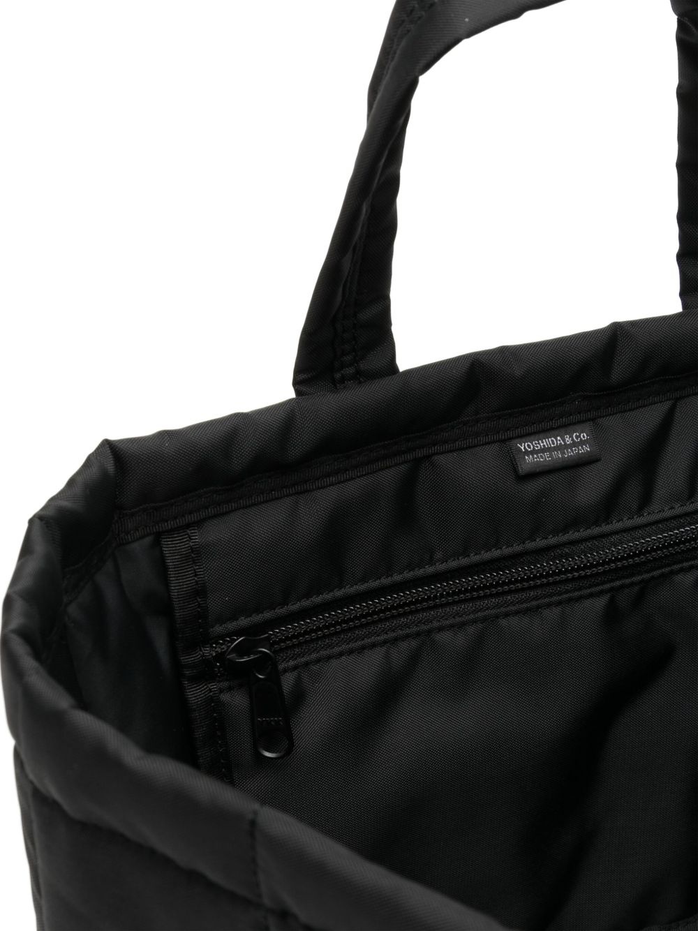 panelled tote bag - 4
