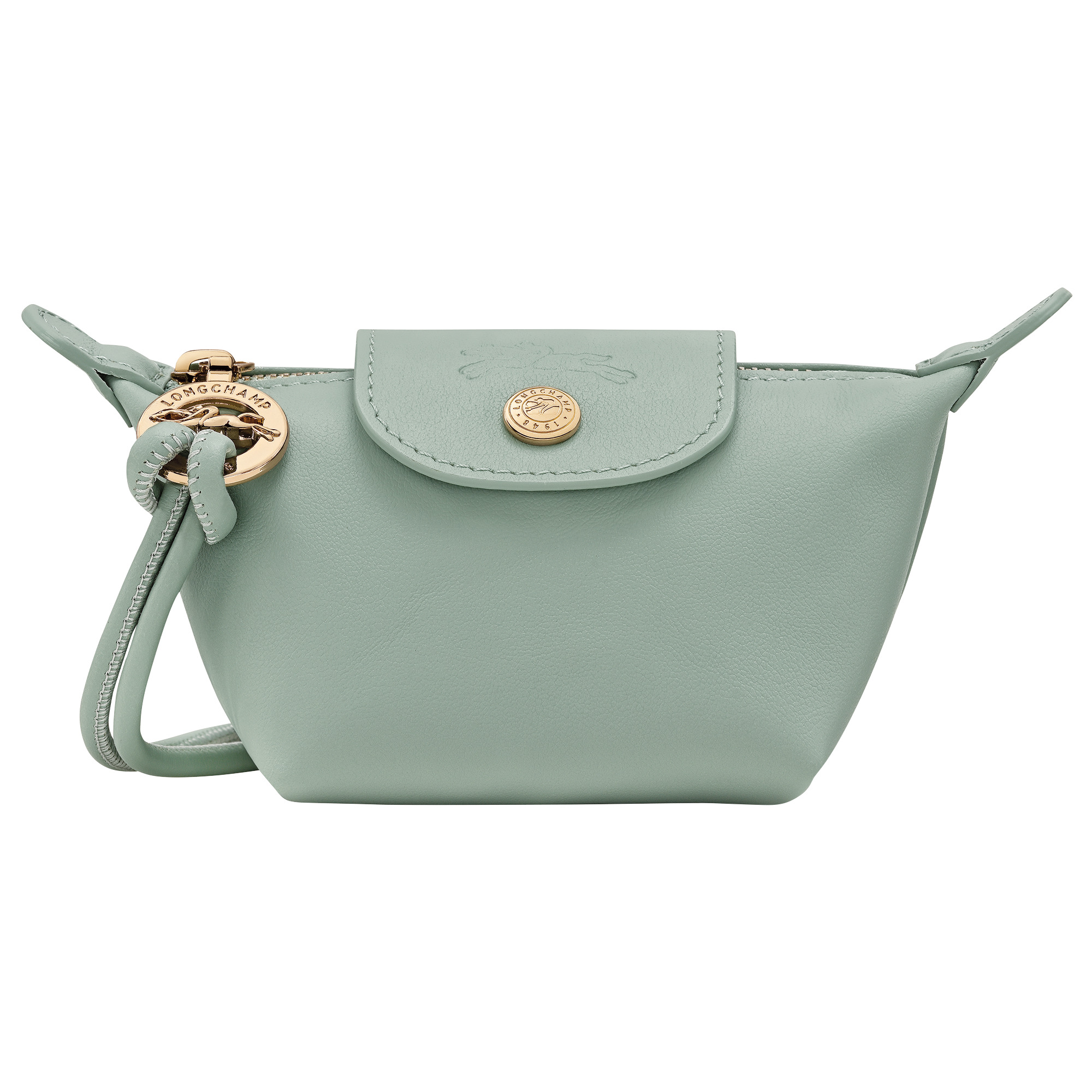 Le Pliage Xtra Coin purse Celadon - Leather - 1