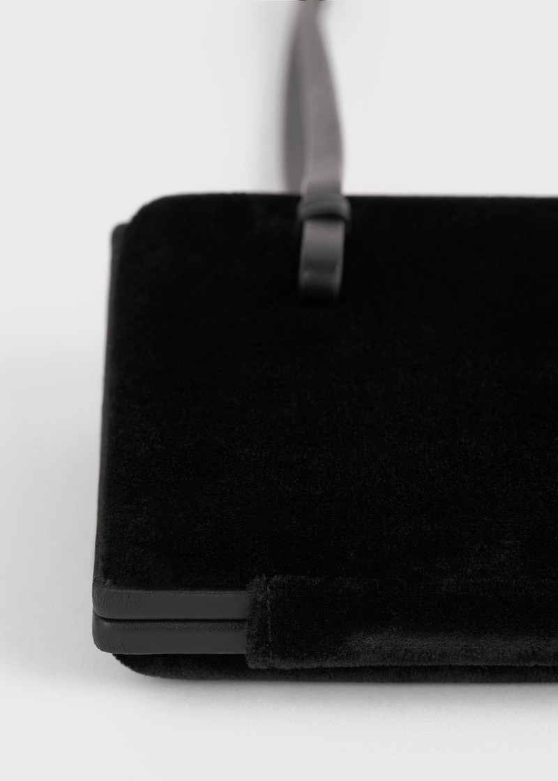 Cocktail velvet bag black 9