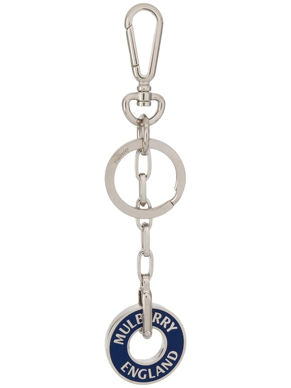 enamel logo keyring - 1