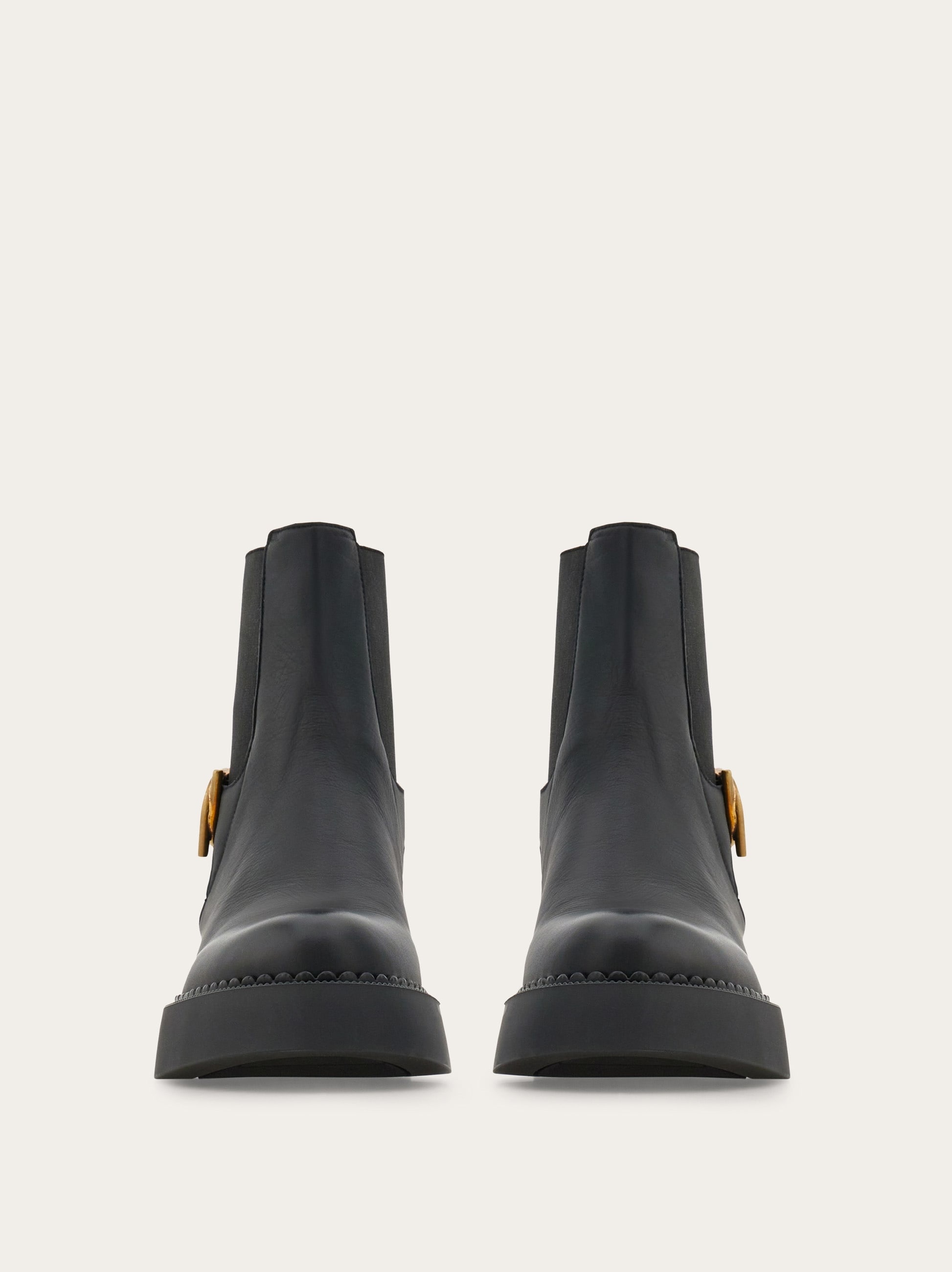 Gancini buckle Chelsea boot - 2