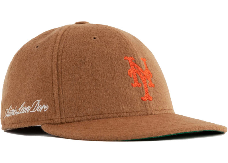 AIMÉ LEON DORE Aime Leon Dore x New Era Moleskin Mets Hat Tan outlook
